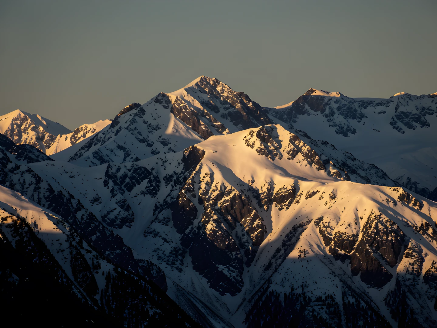 Golden Mountain Glow