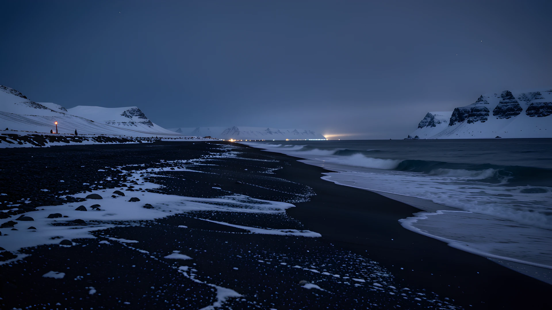 Frozen Black Coast