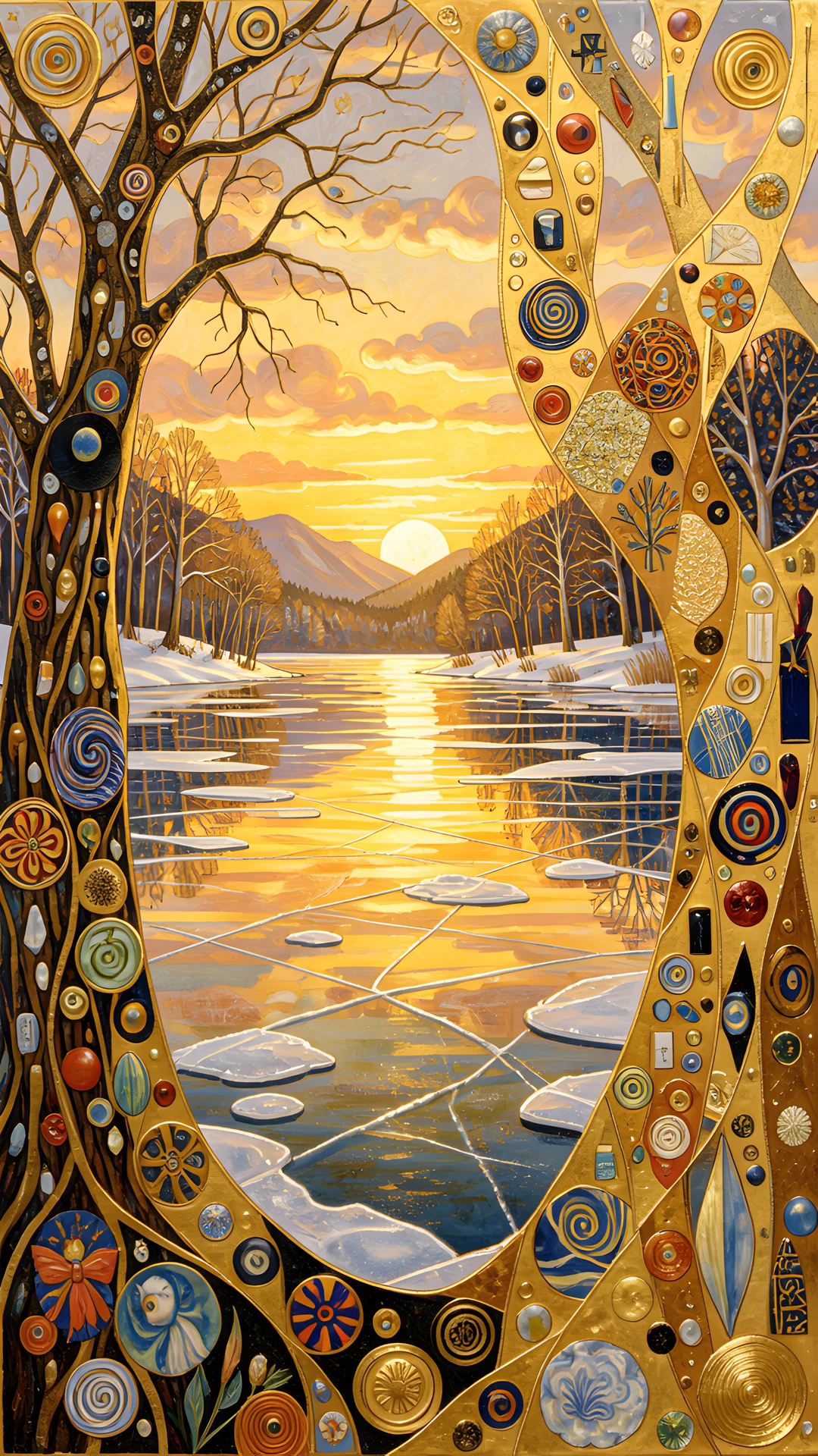 Golden Lake Dawn
