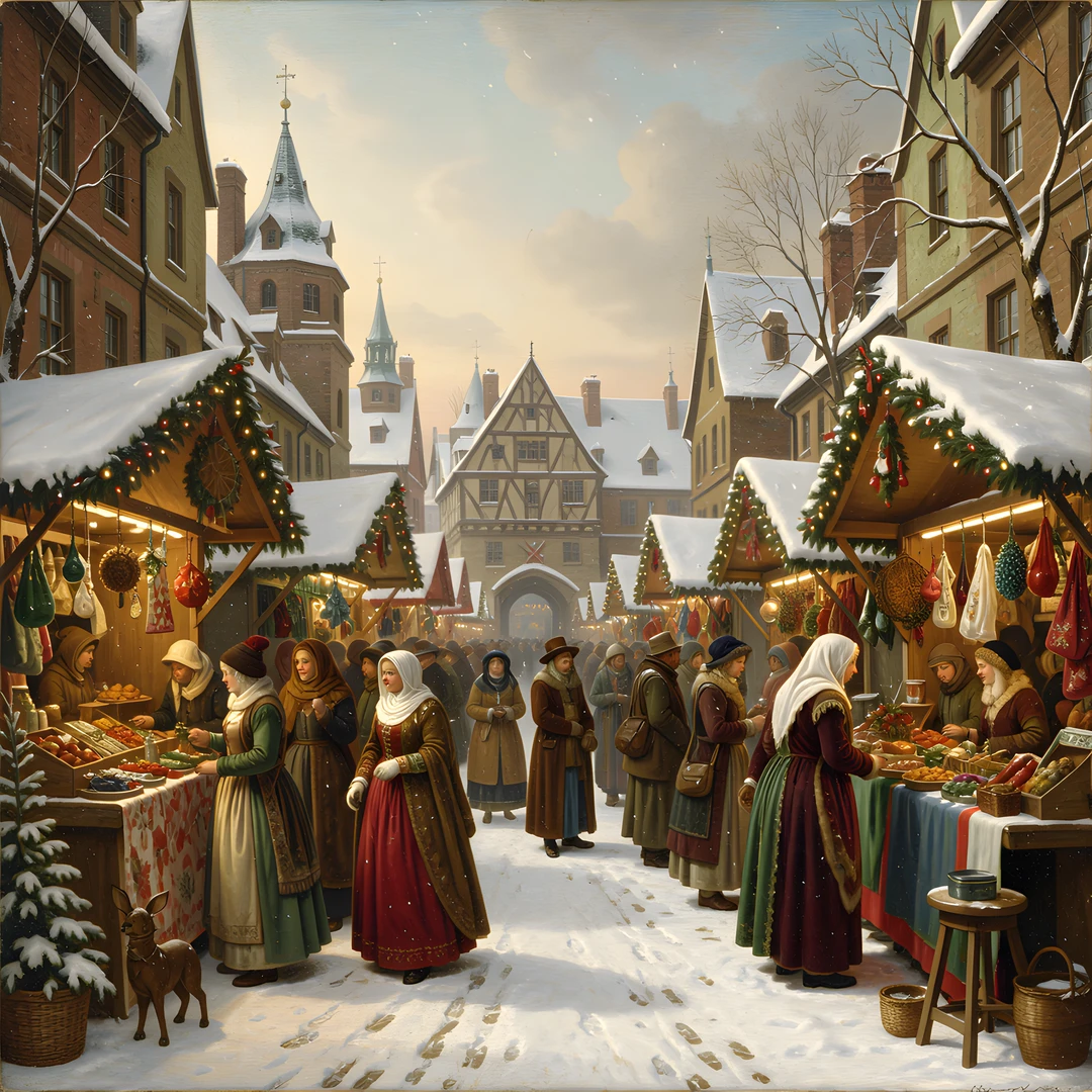 Winter Dutch Scene