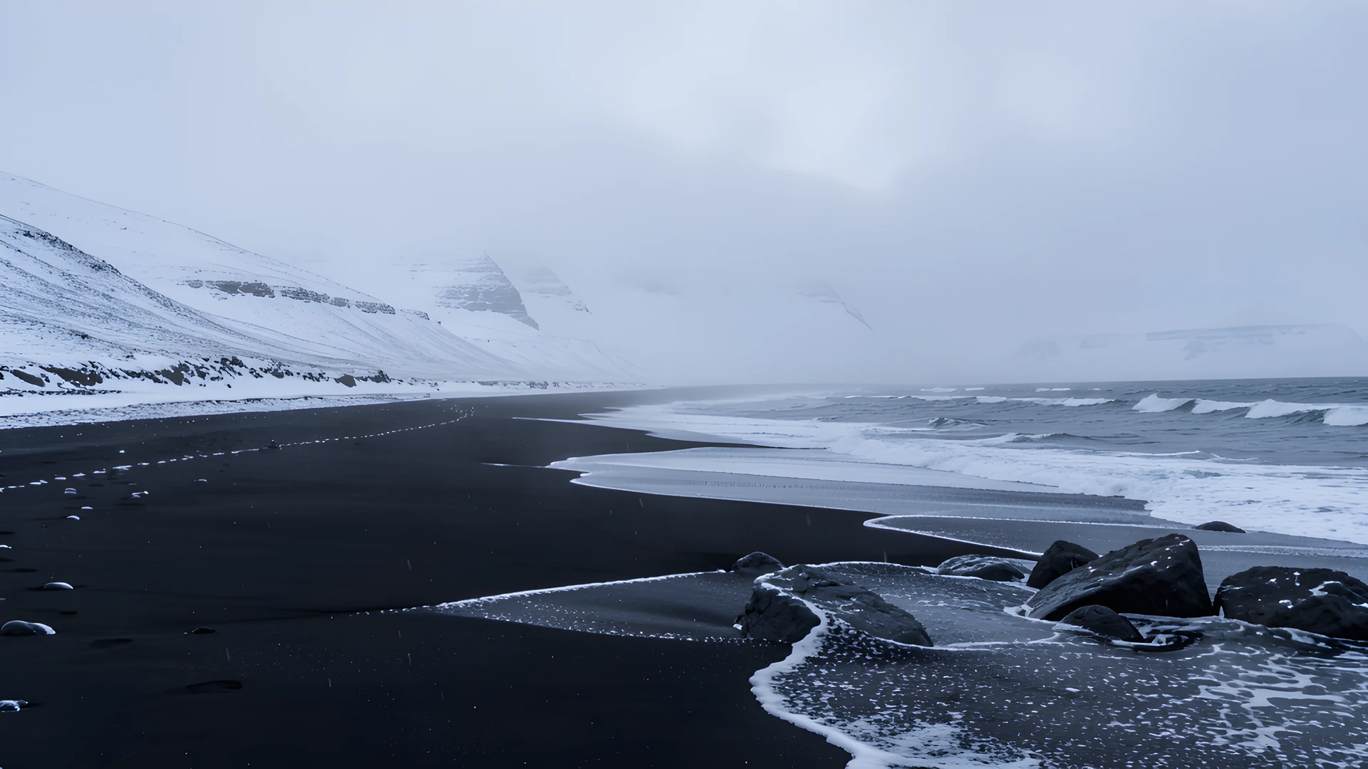 Frozen Black Coast
