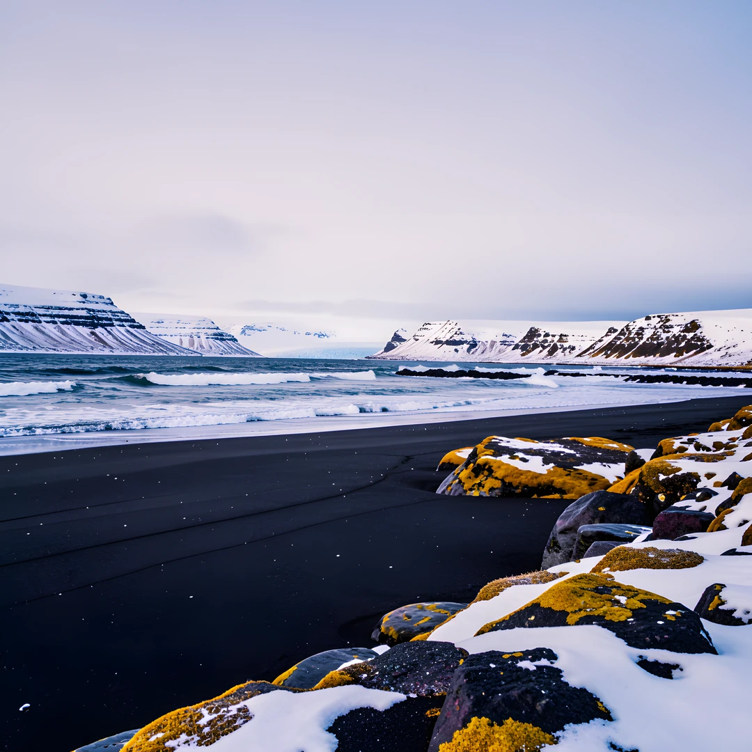 Frozen Black Coast