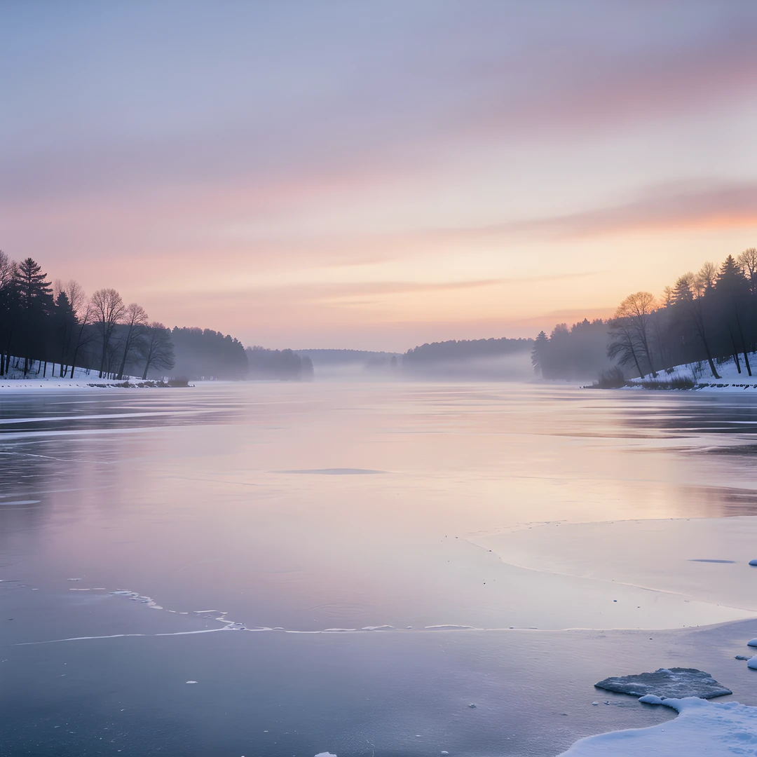 Frozen Morning Glow