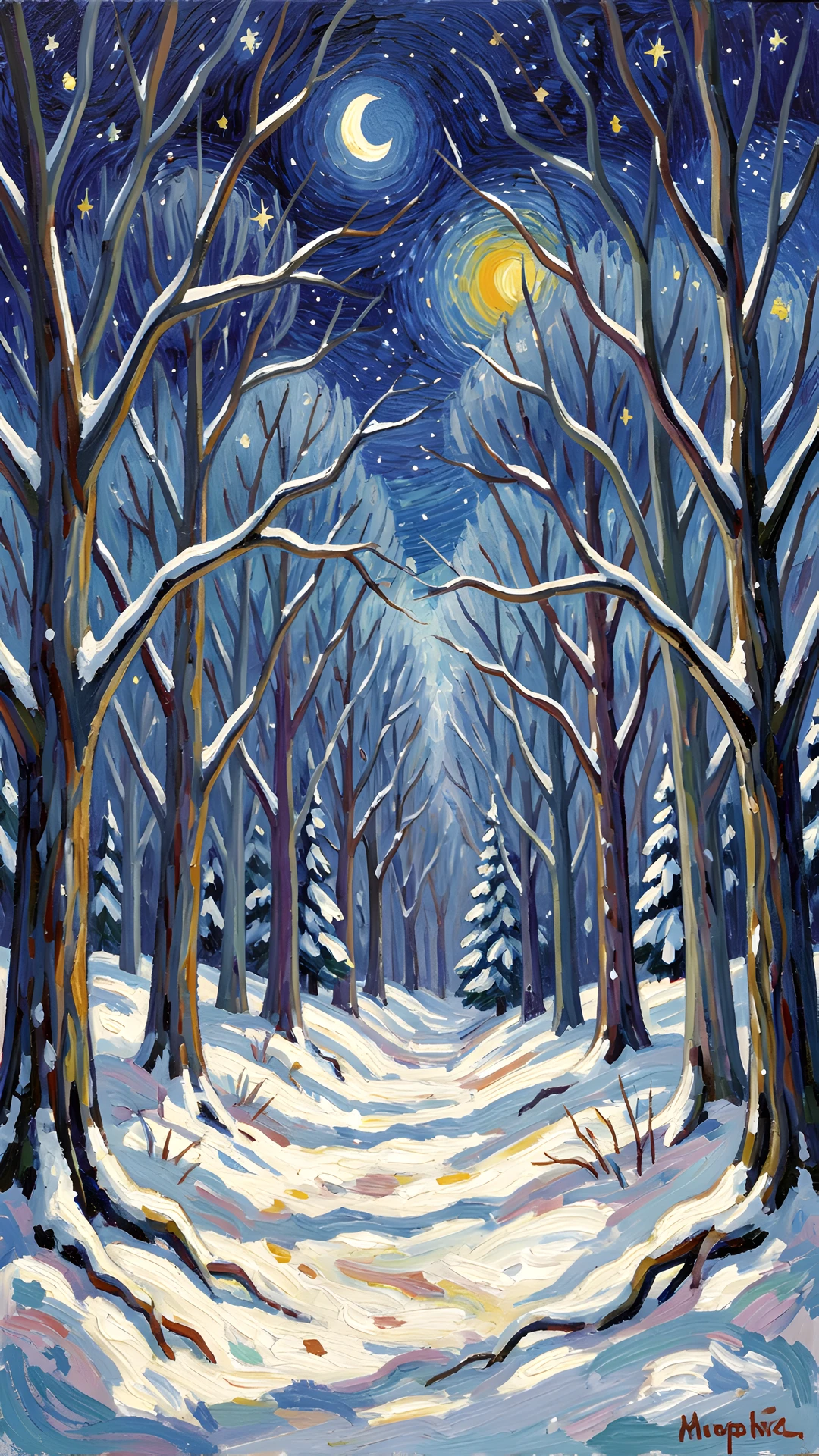 Moonlit Forest Dreams