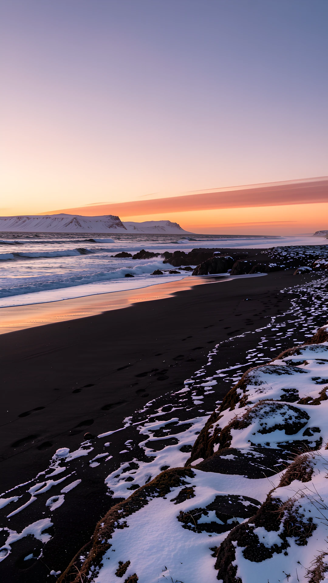 Frozen Black Coast