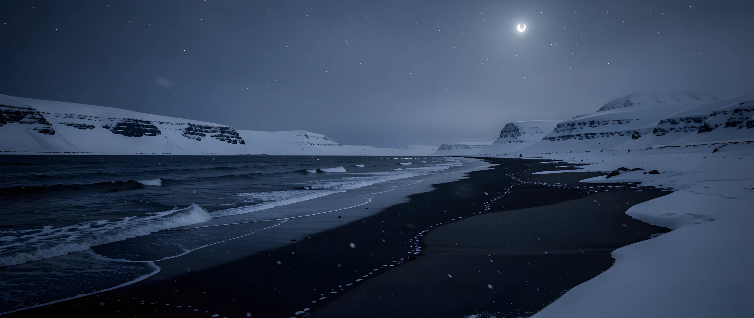 Frozen Black Coast