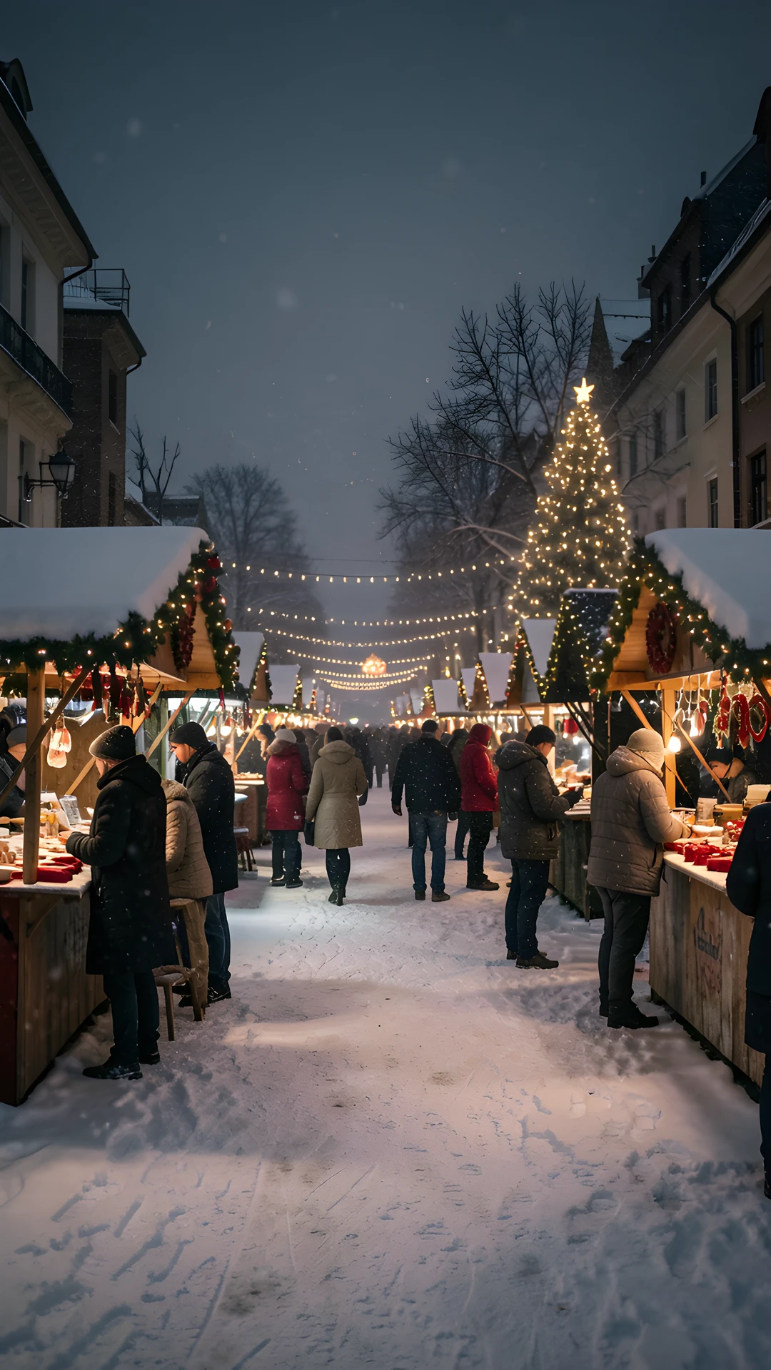 Winter Snow Scene