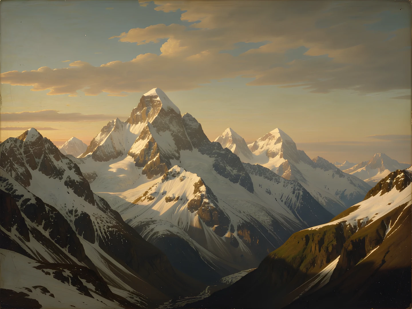 Soft Mountain Glow