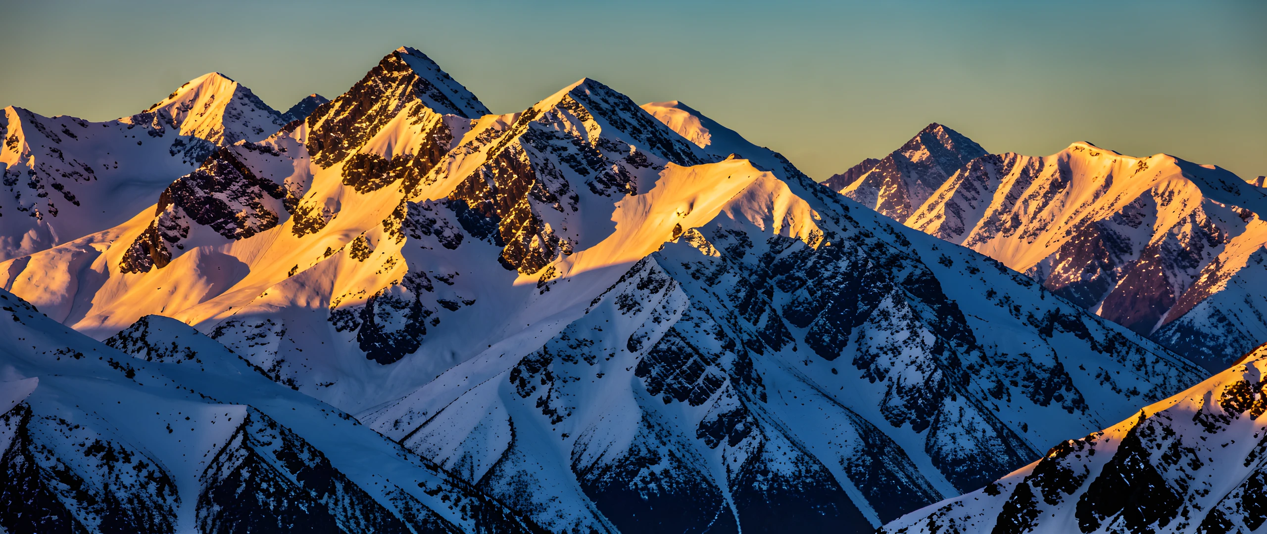 Golden Mountain Peaks