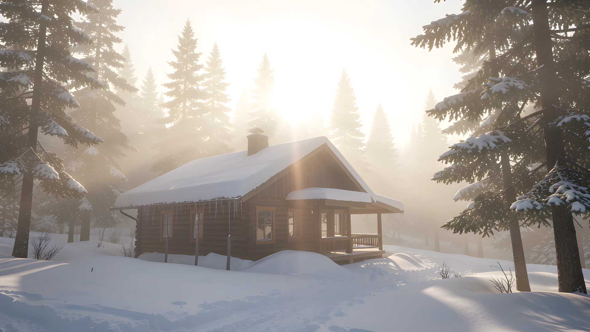 Forest Morning Glow