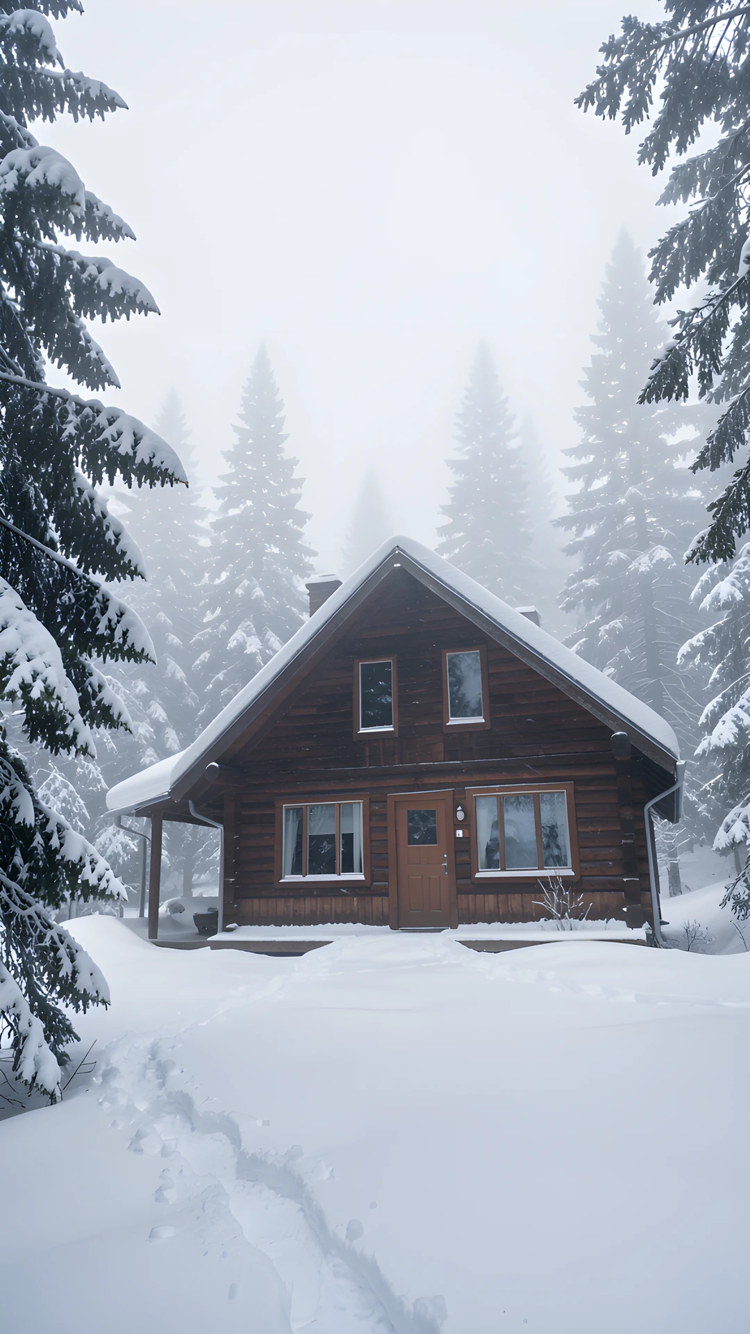 Winter Woodland Scene