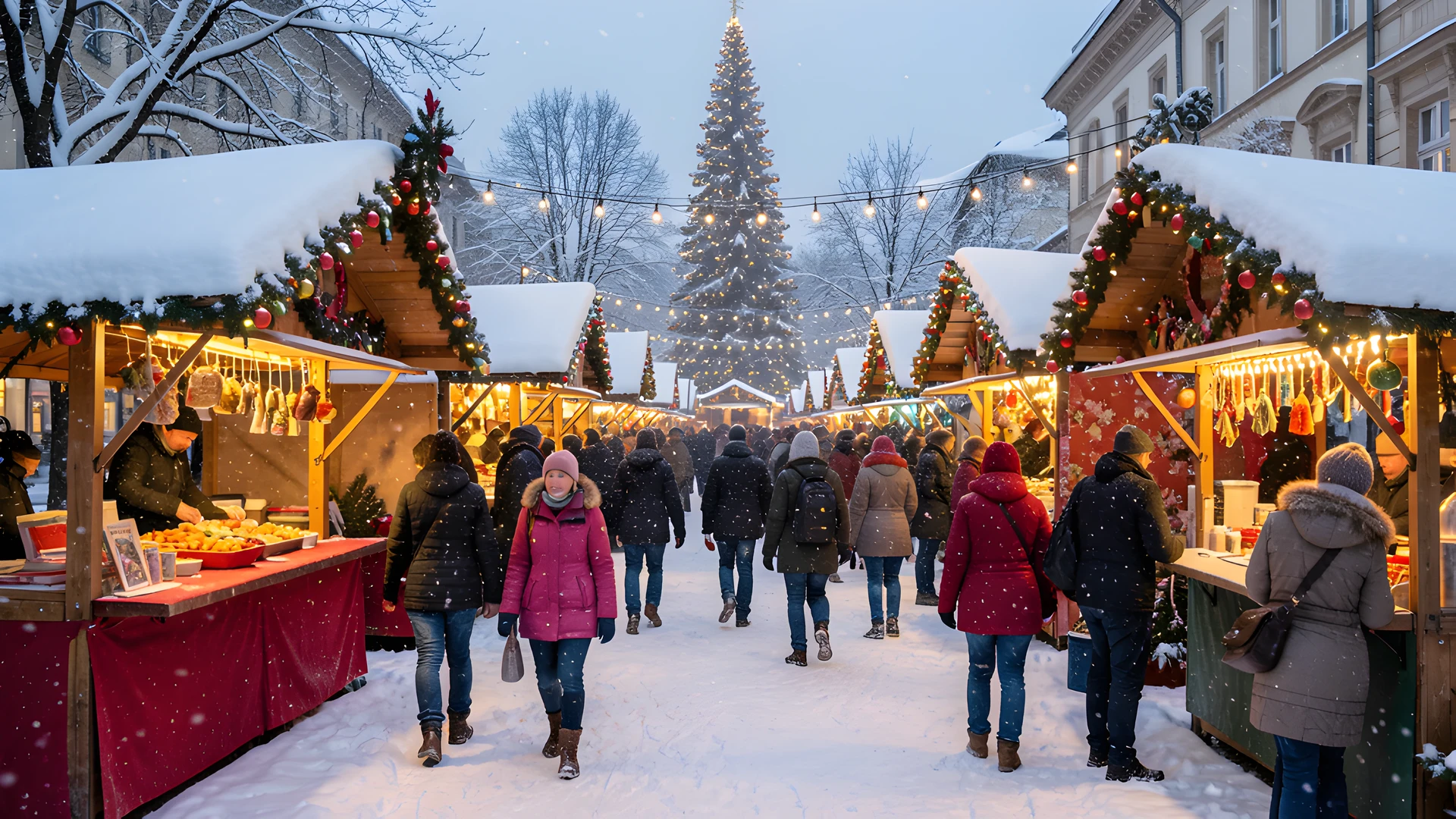 Winter Wonderland Scene