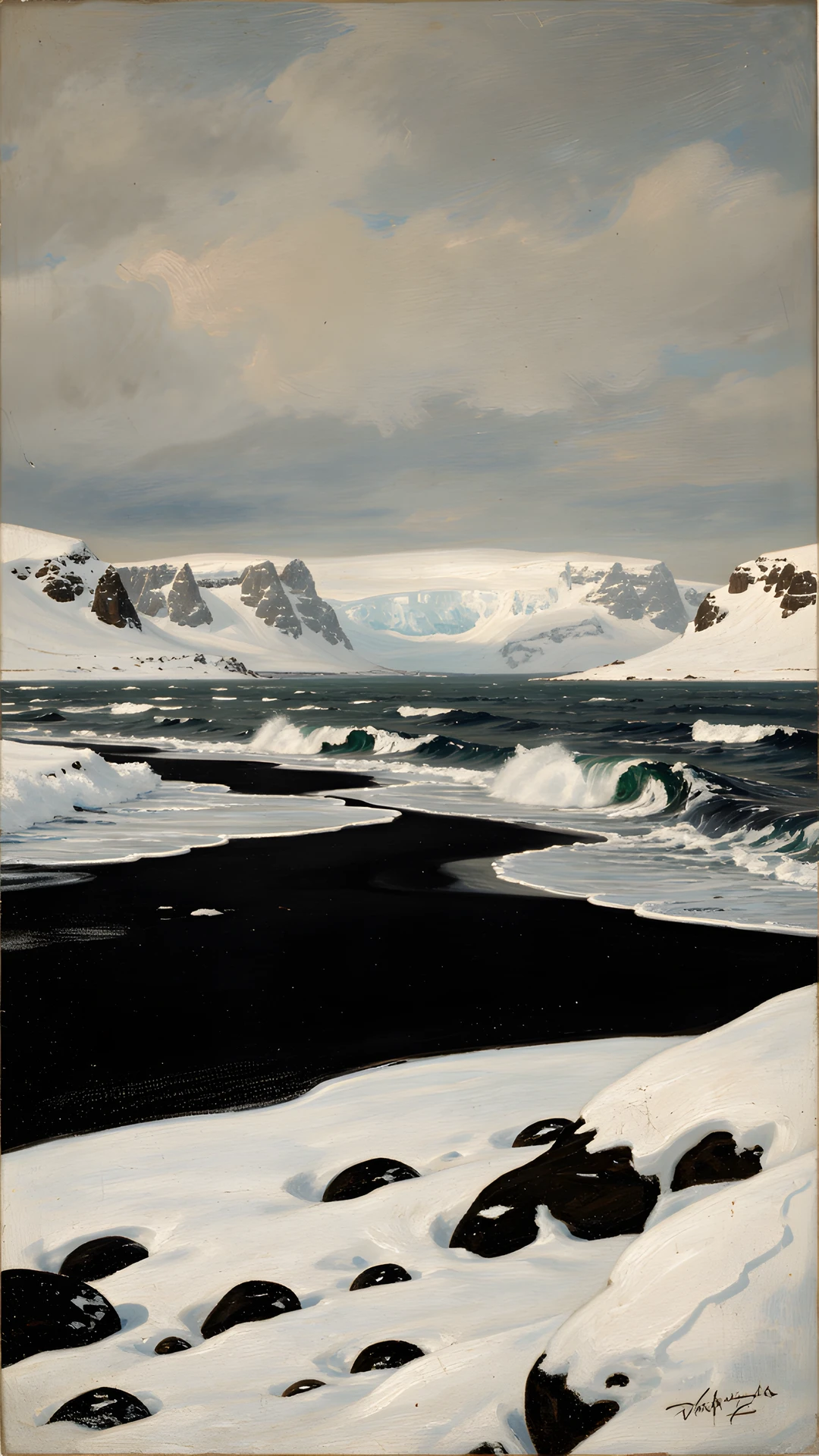 Frozen Black Coast