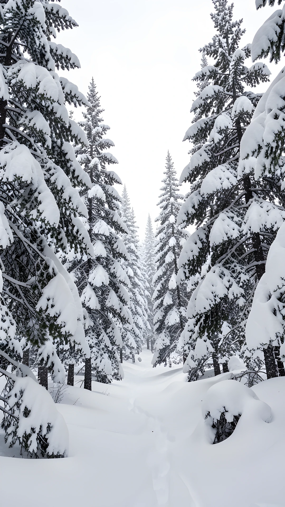Winter Woodland Scene