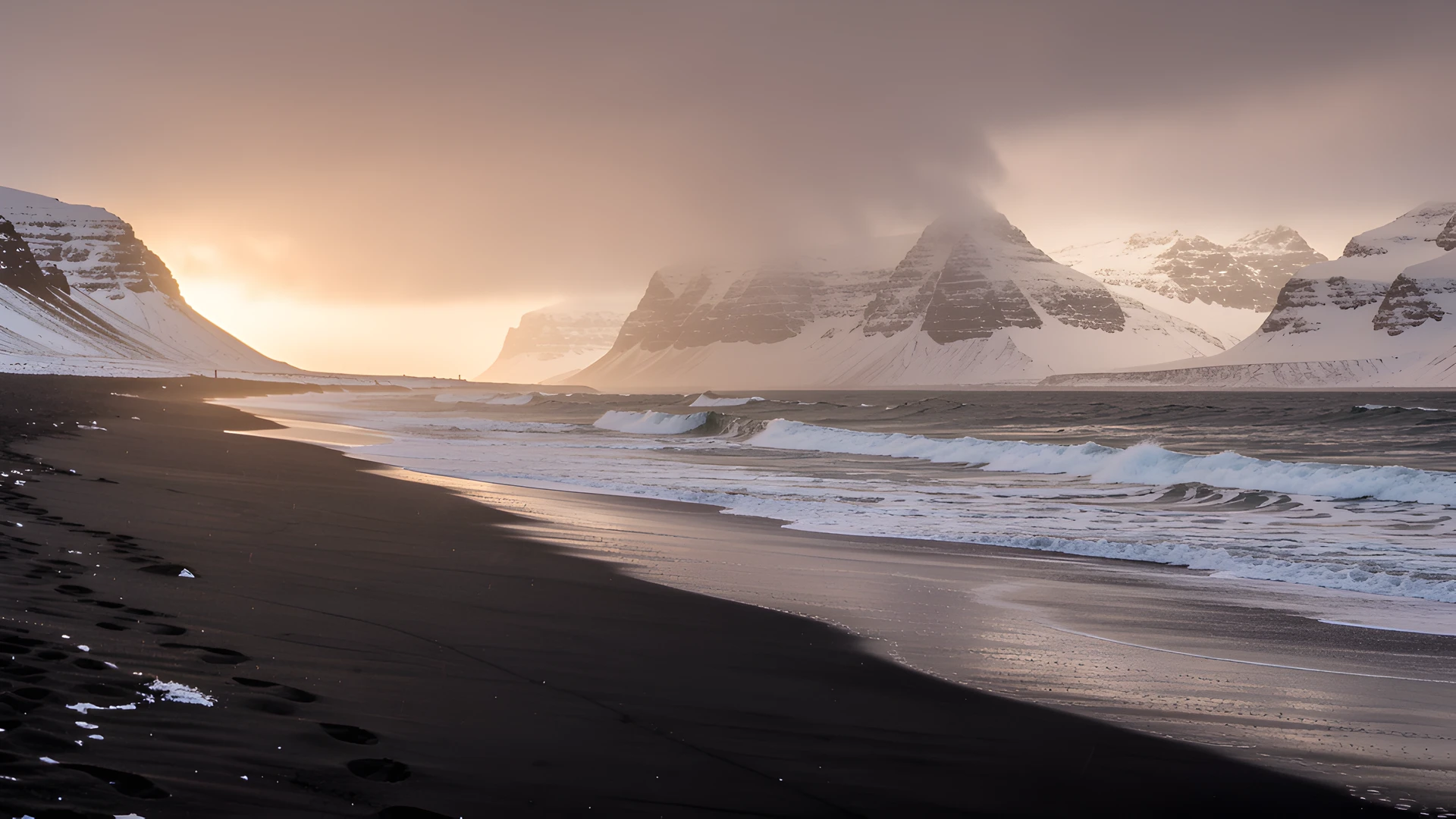 Stormy Black Coast