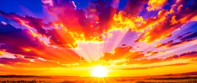 Rainbow Sunset