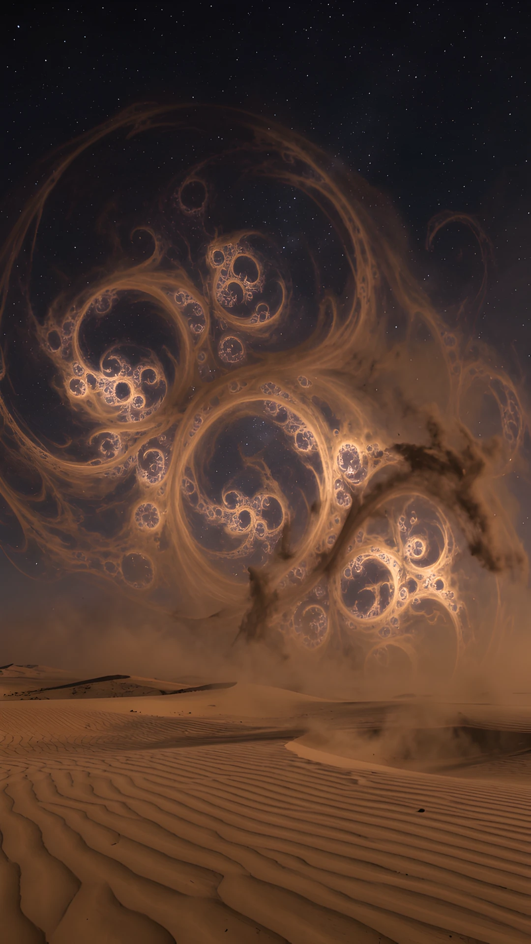 Rainbow Waves Glowing