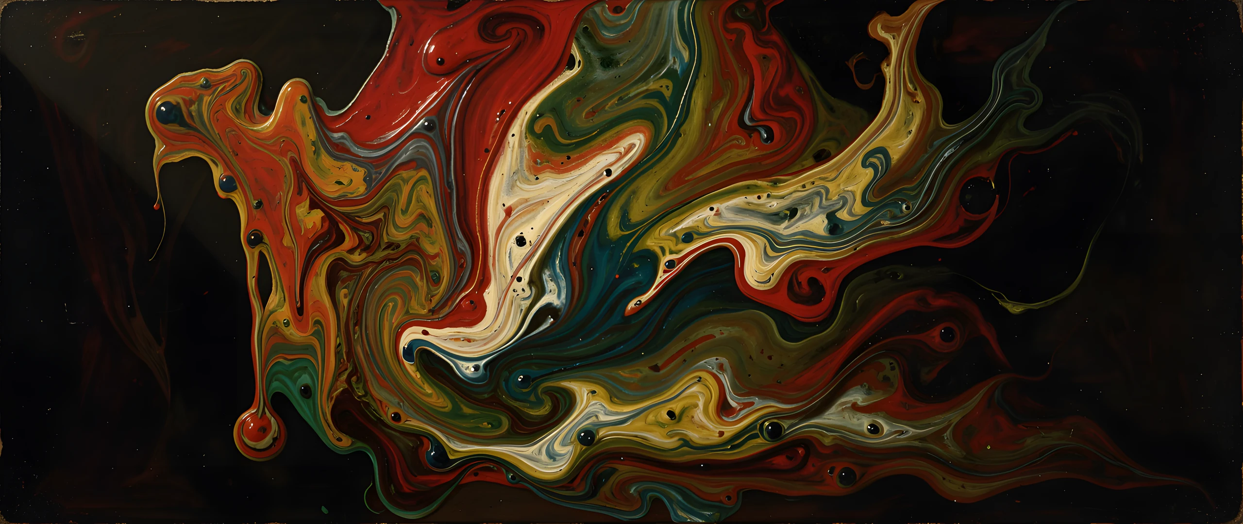 Misty Morning Landscape