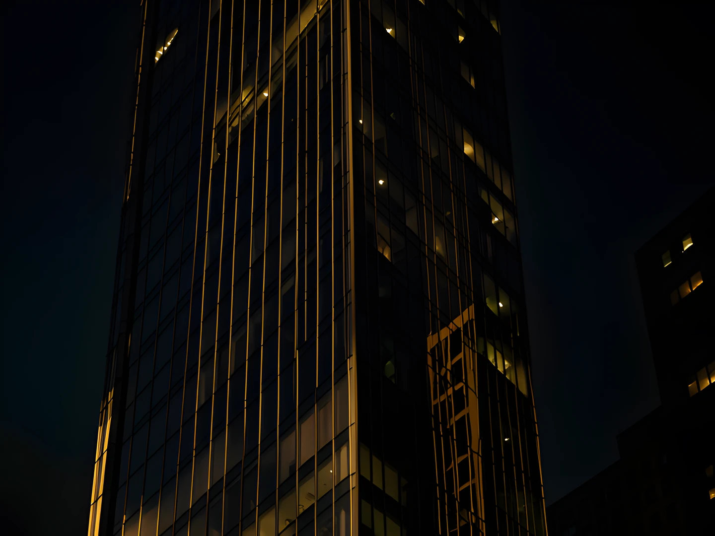 Darkness Falls Cityscape