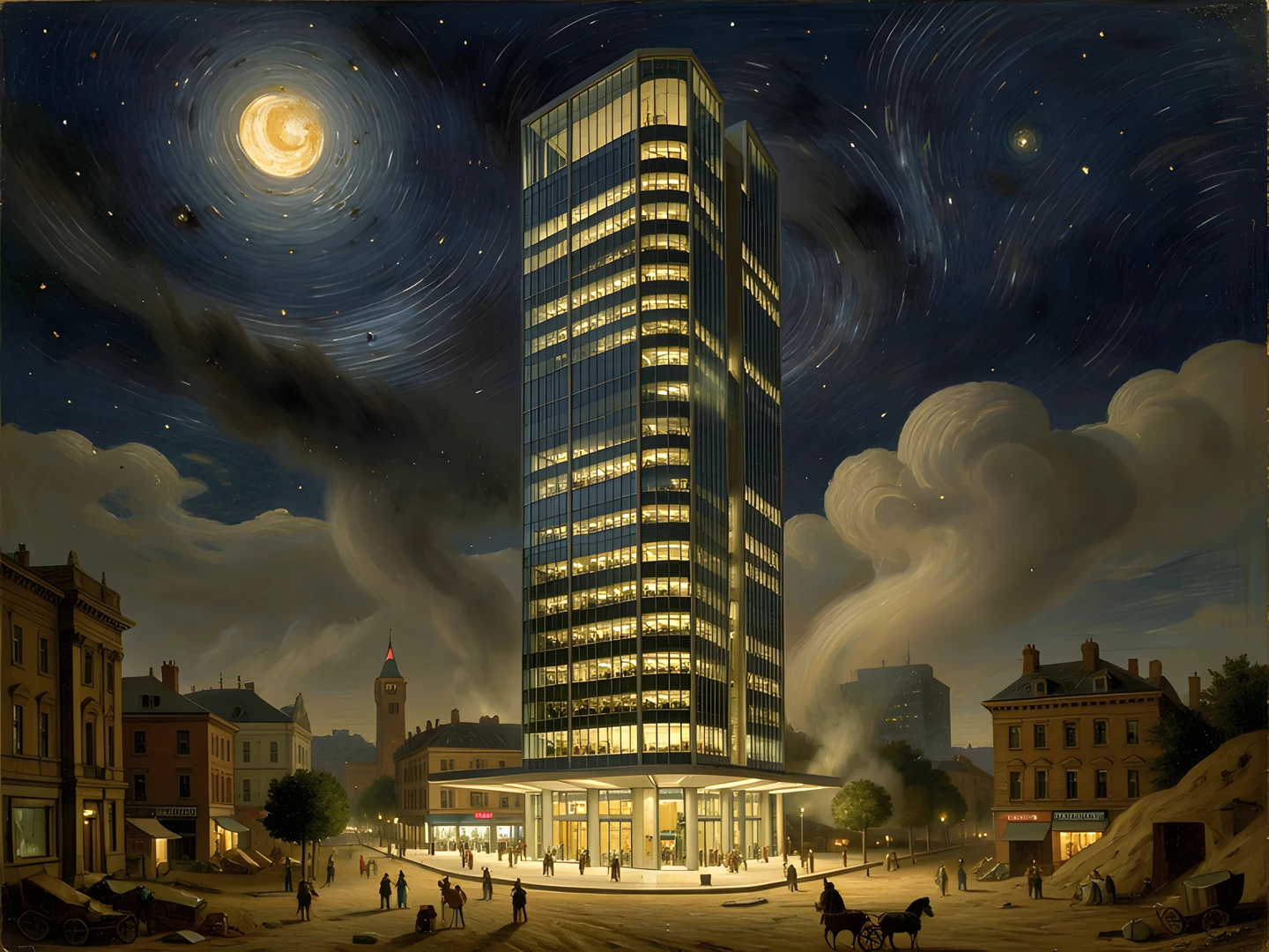 Urban Oasis Cityscape