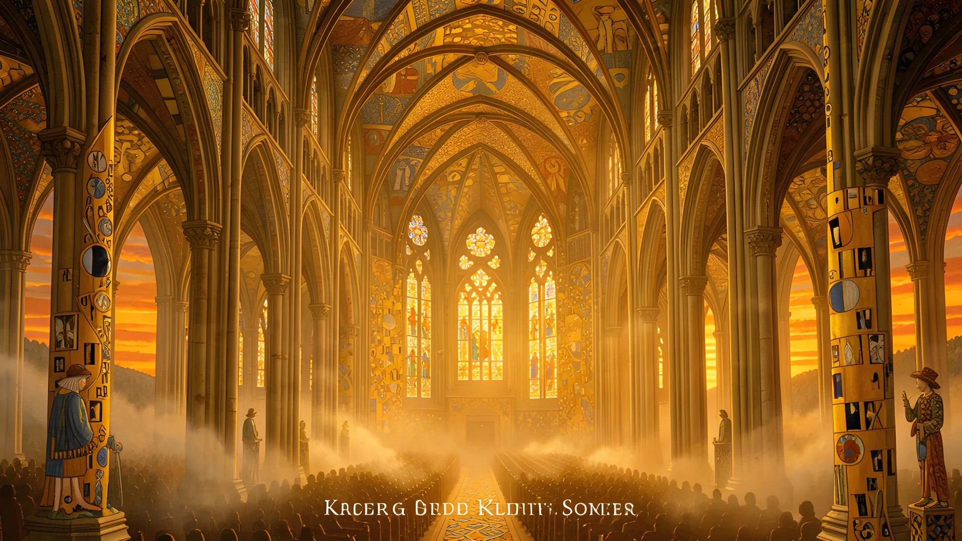 Misty Gothic Cathedral