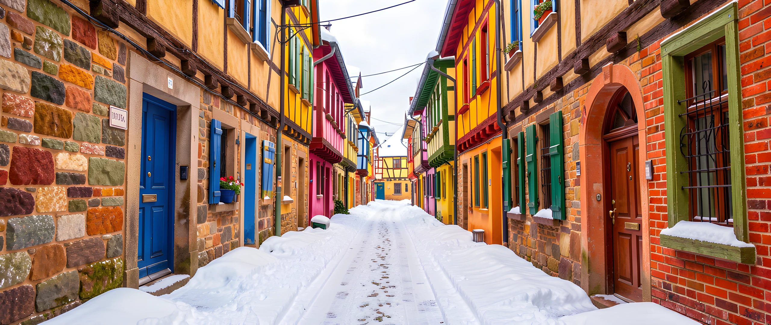 Winter Paris Streets
