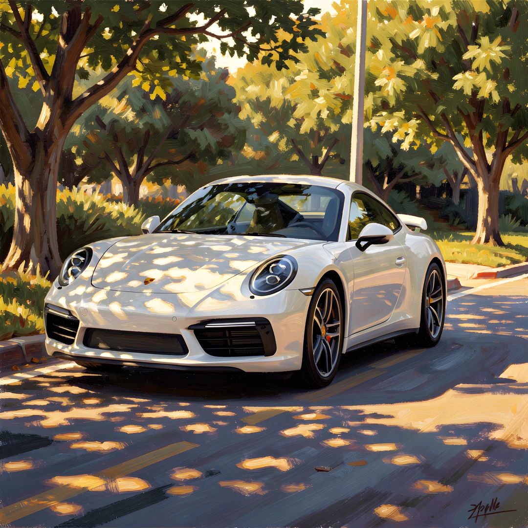 Sunset Mountain Landscape