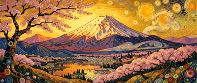 Fuji Golden Hour