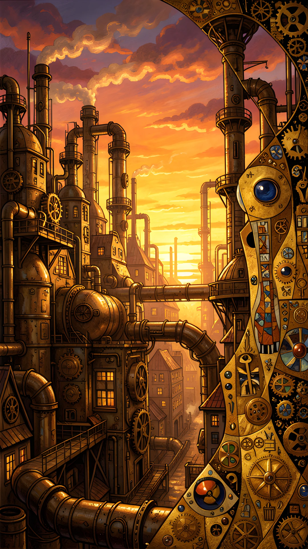 Vibrant Factory City