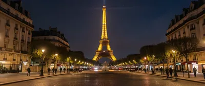 Eiffel Tower Lights
