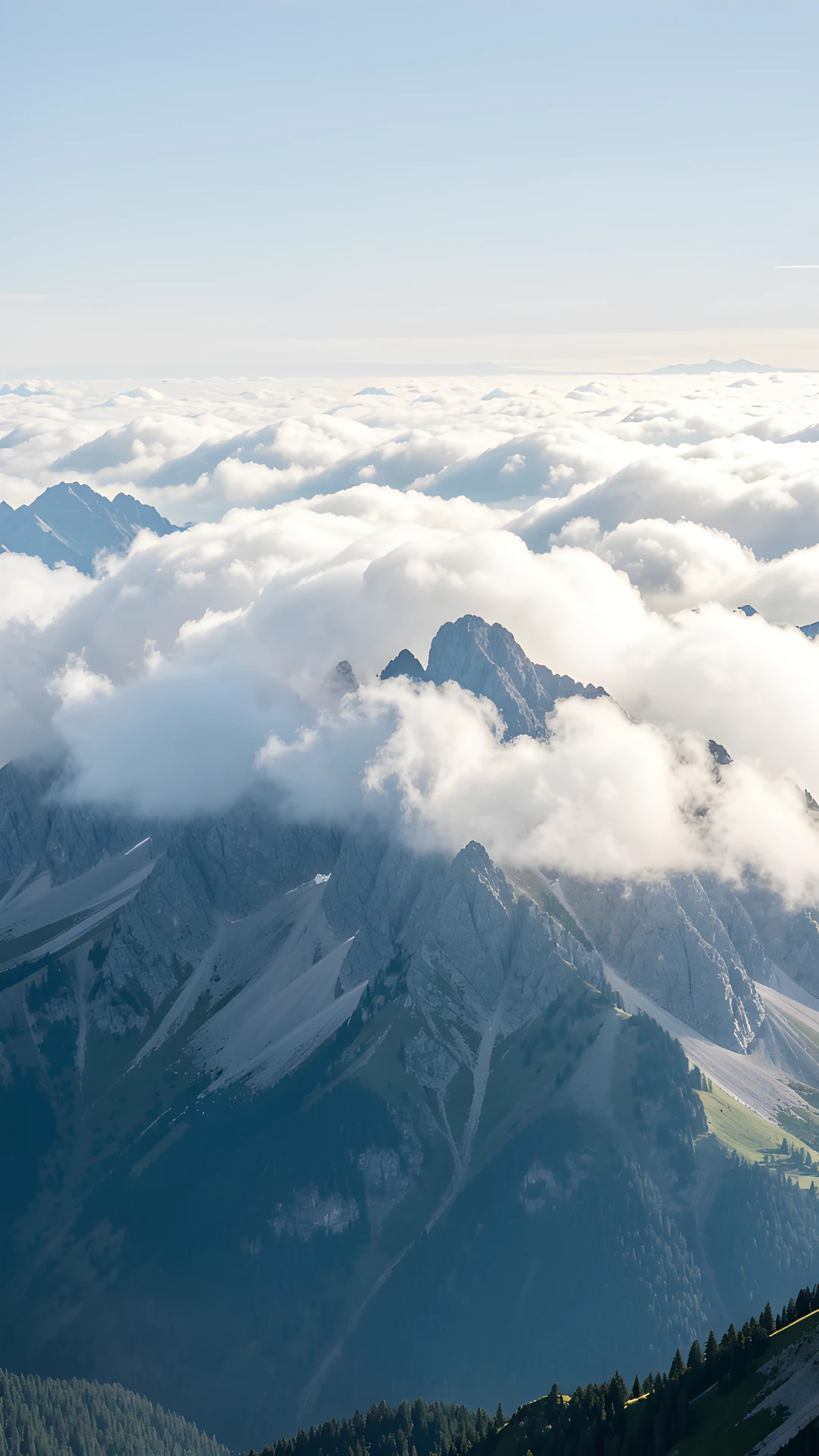 Cloudy Morning Skies