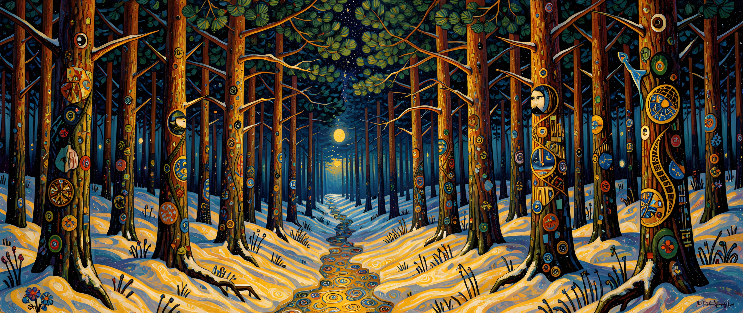 Rainforest Jungle Sunset