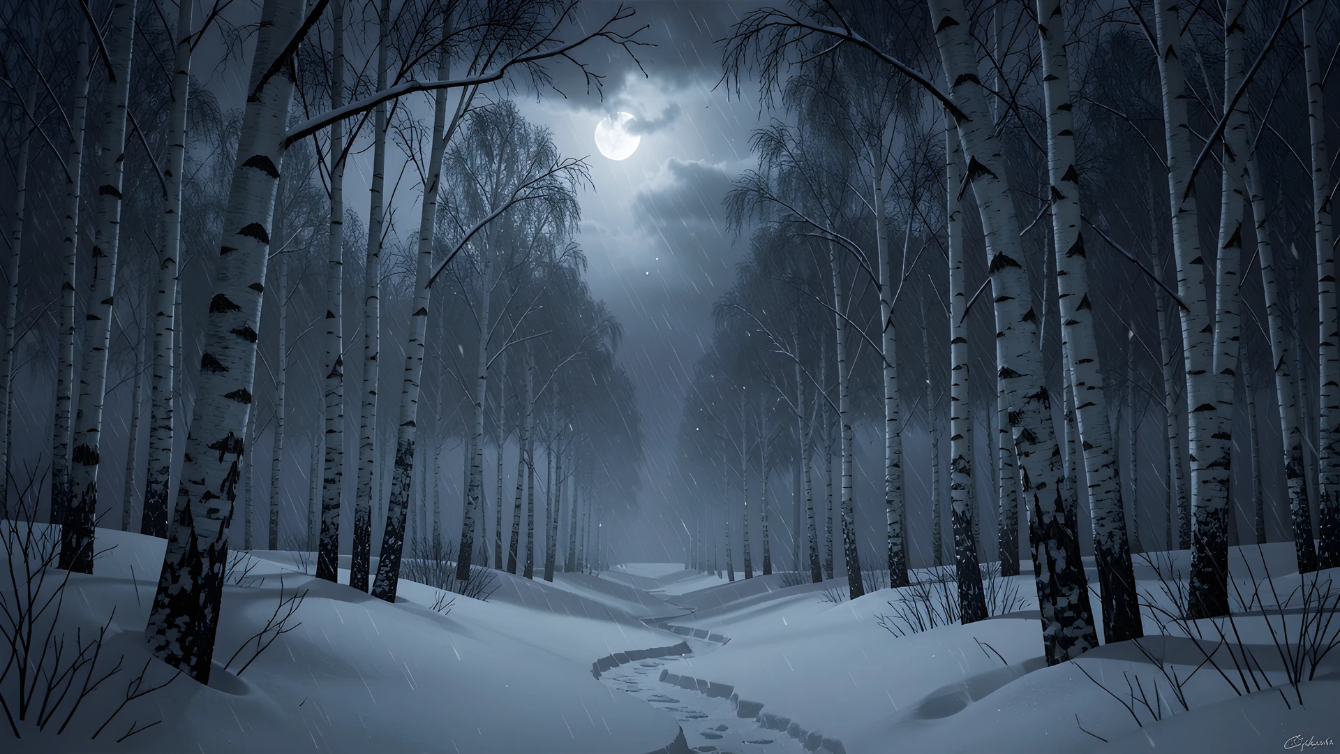 Frozen Forest Dreams