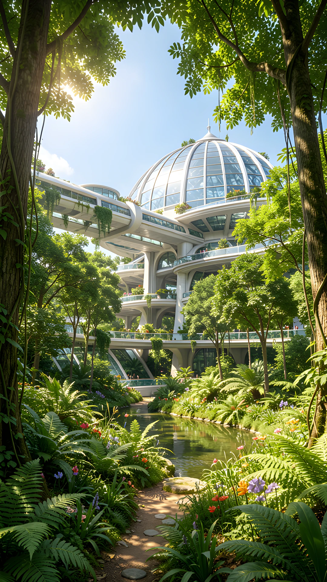 Foggy Mountain Sunset