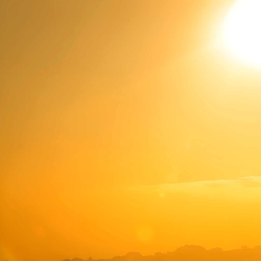 Sunlit Mountain Hills