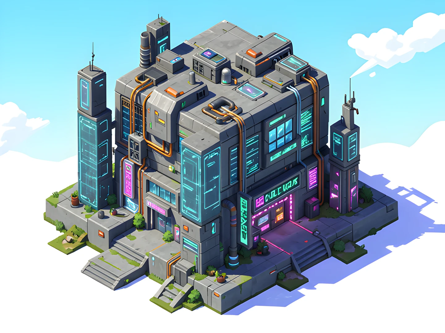 Isometric Cityscape