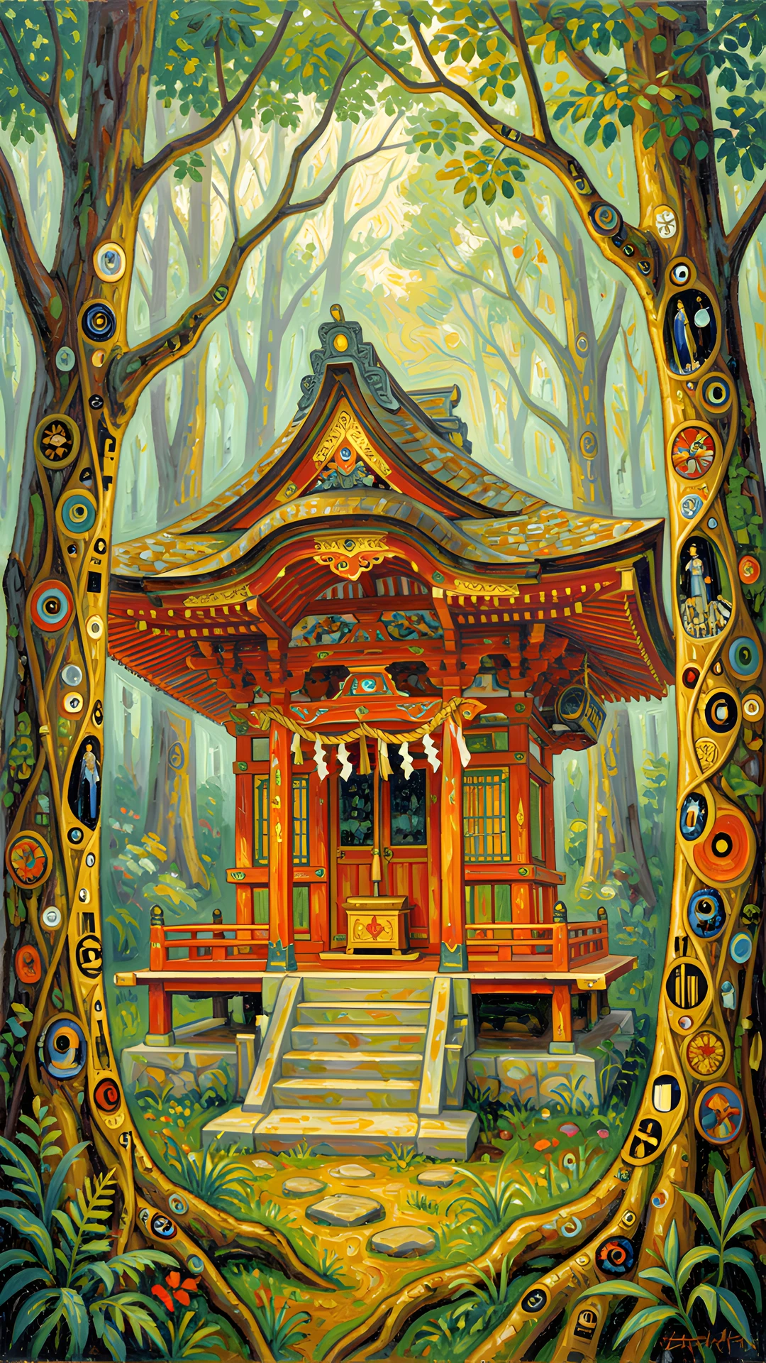 Vibrant Masterpiece Morning