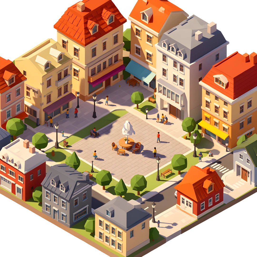 Isometric Cityscape