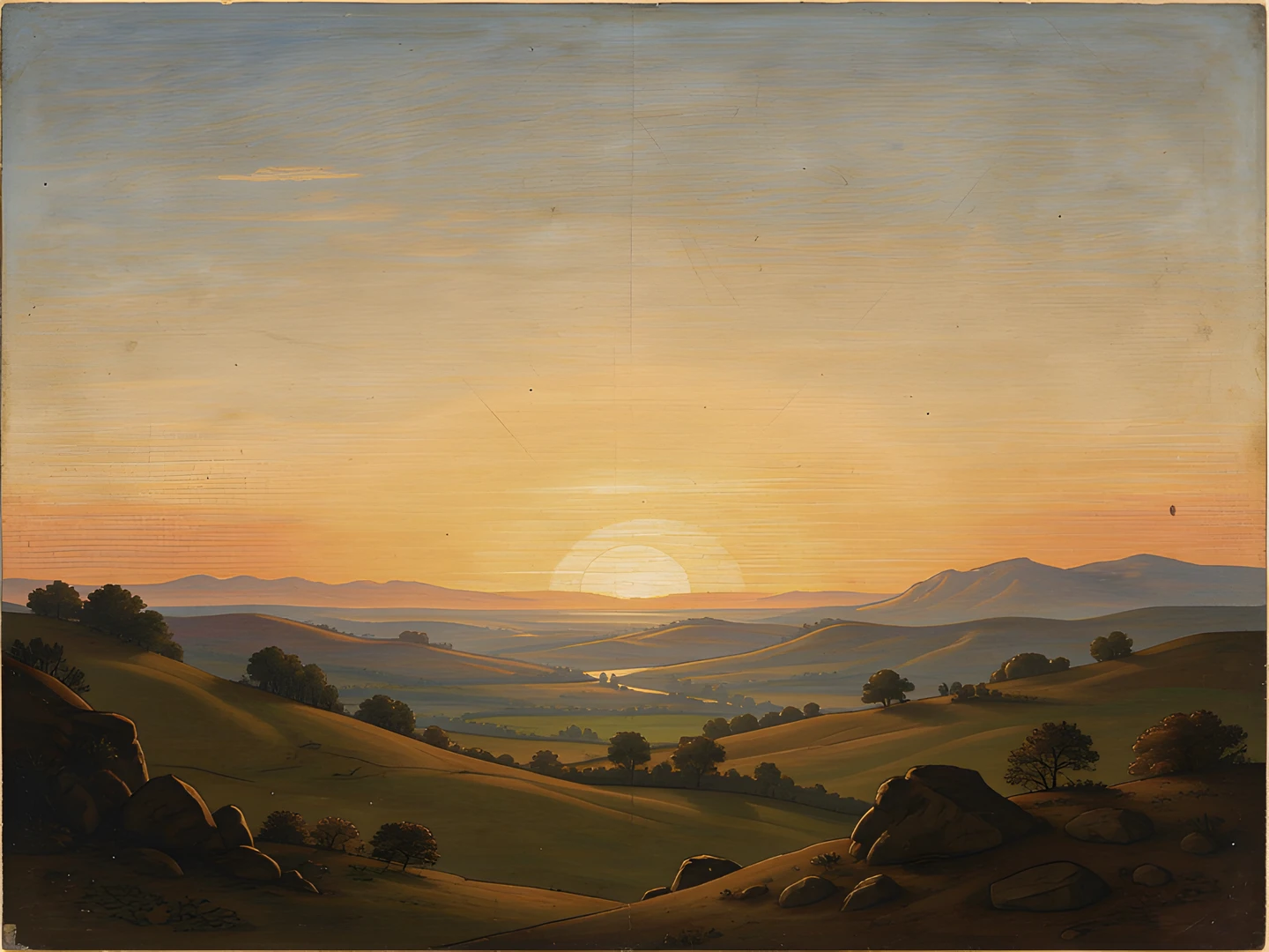 Mountain Landscape River