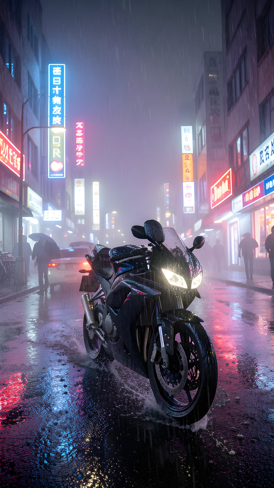 Rainy City Streets