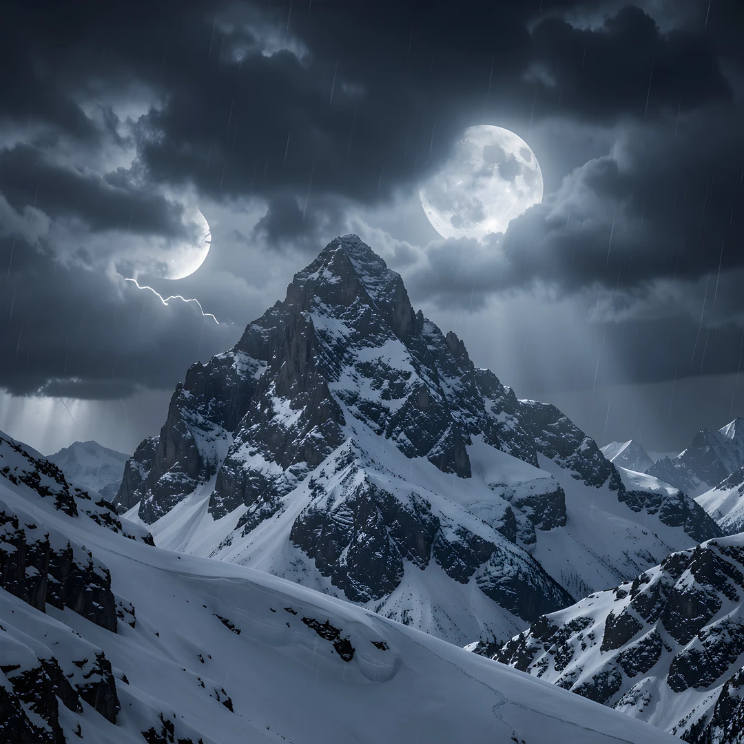 Dark Stormy Landscape