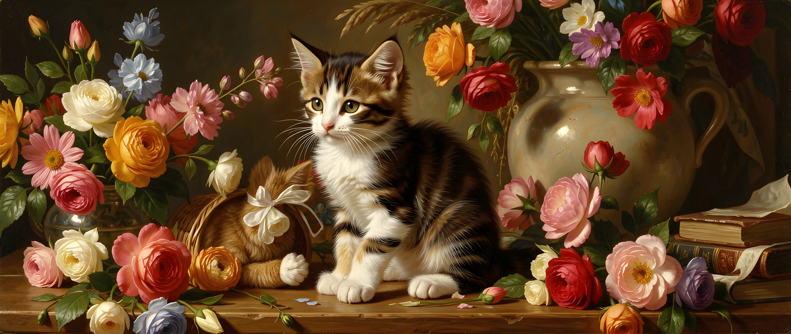 Vibrant Garden Scene