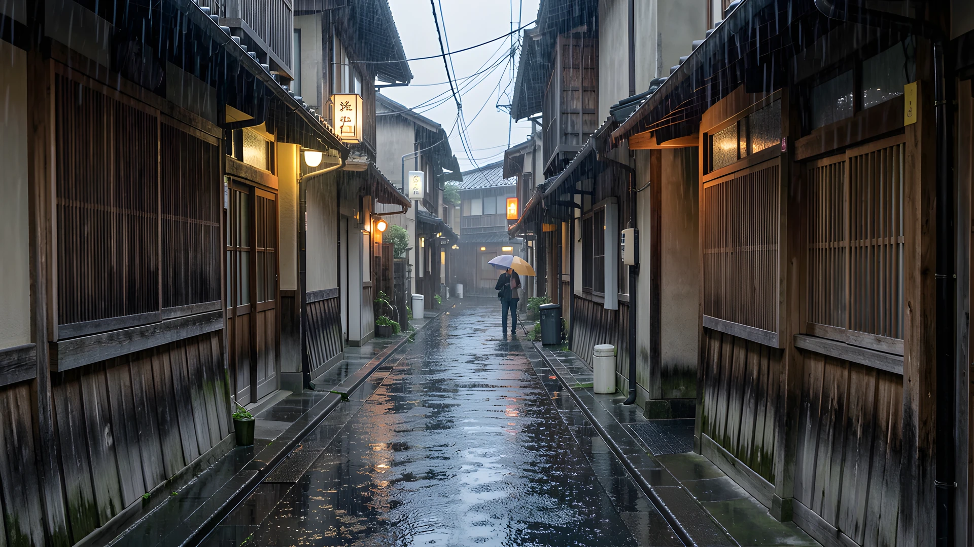 Rainy Quaint Streets