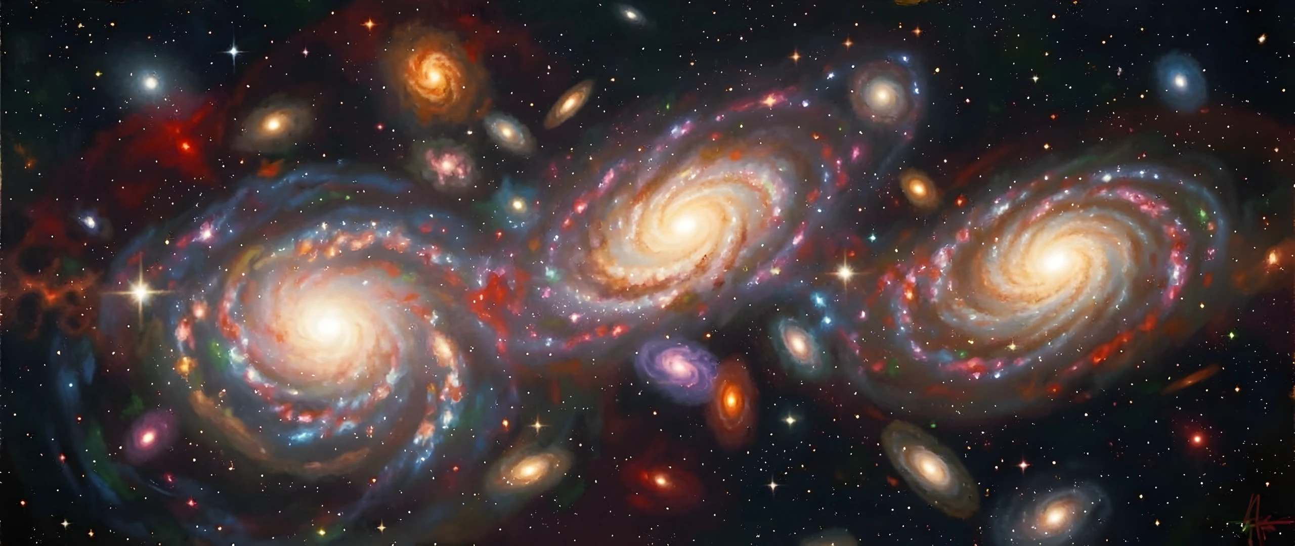 Vibrant Nebula Dreams