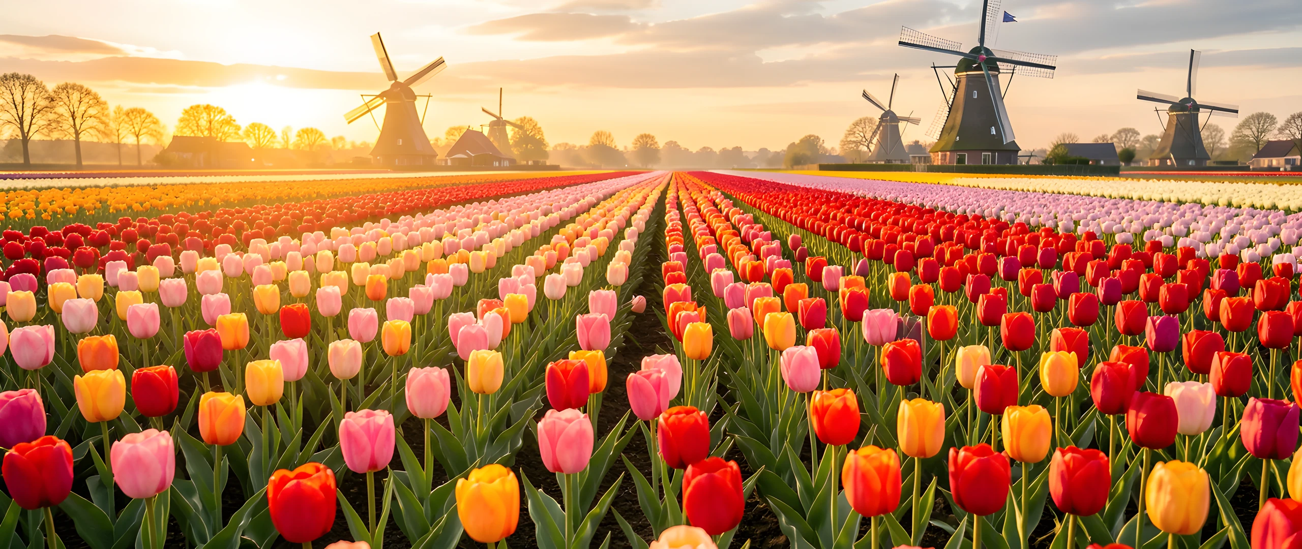 Scenic Valley Mountains