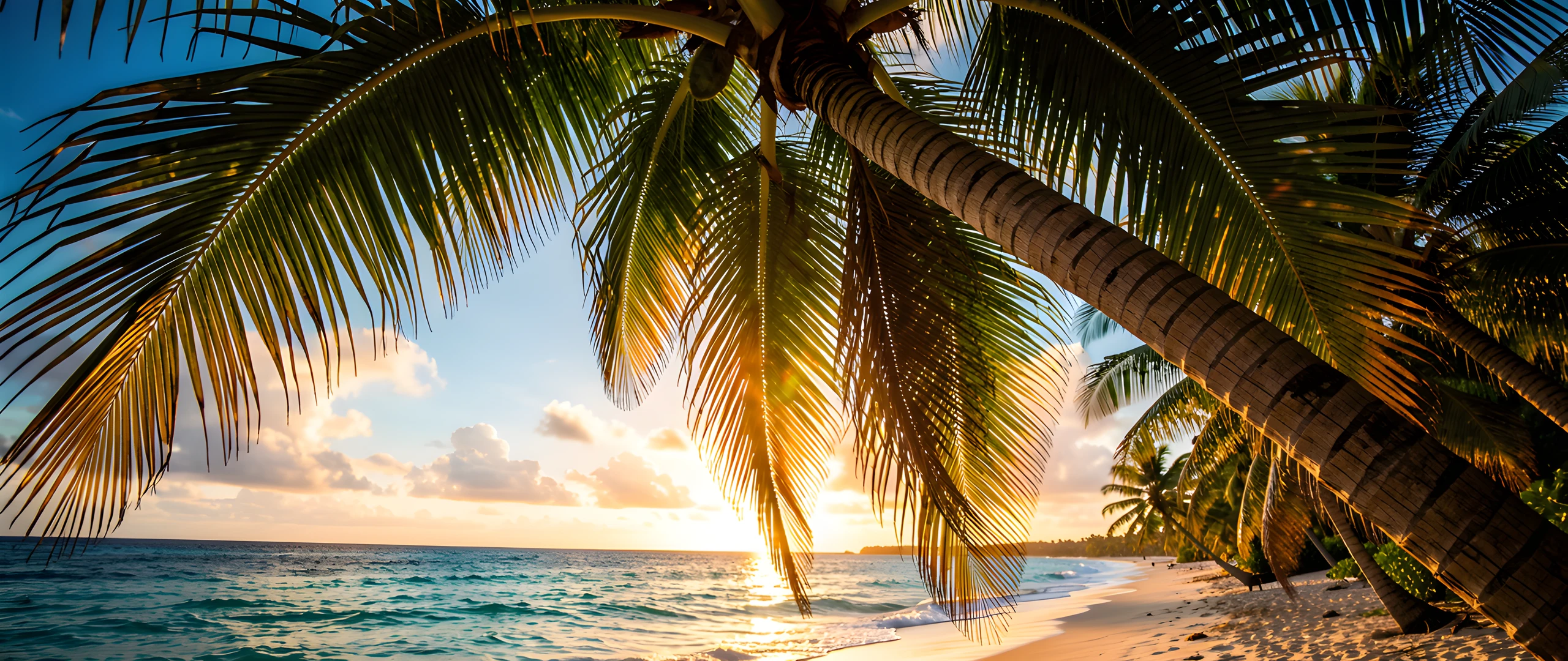 Tropical Palm Oasis