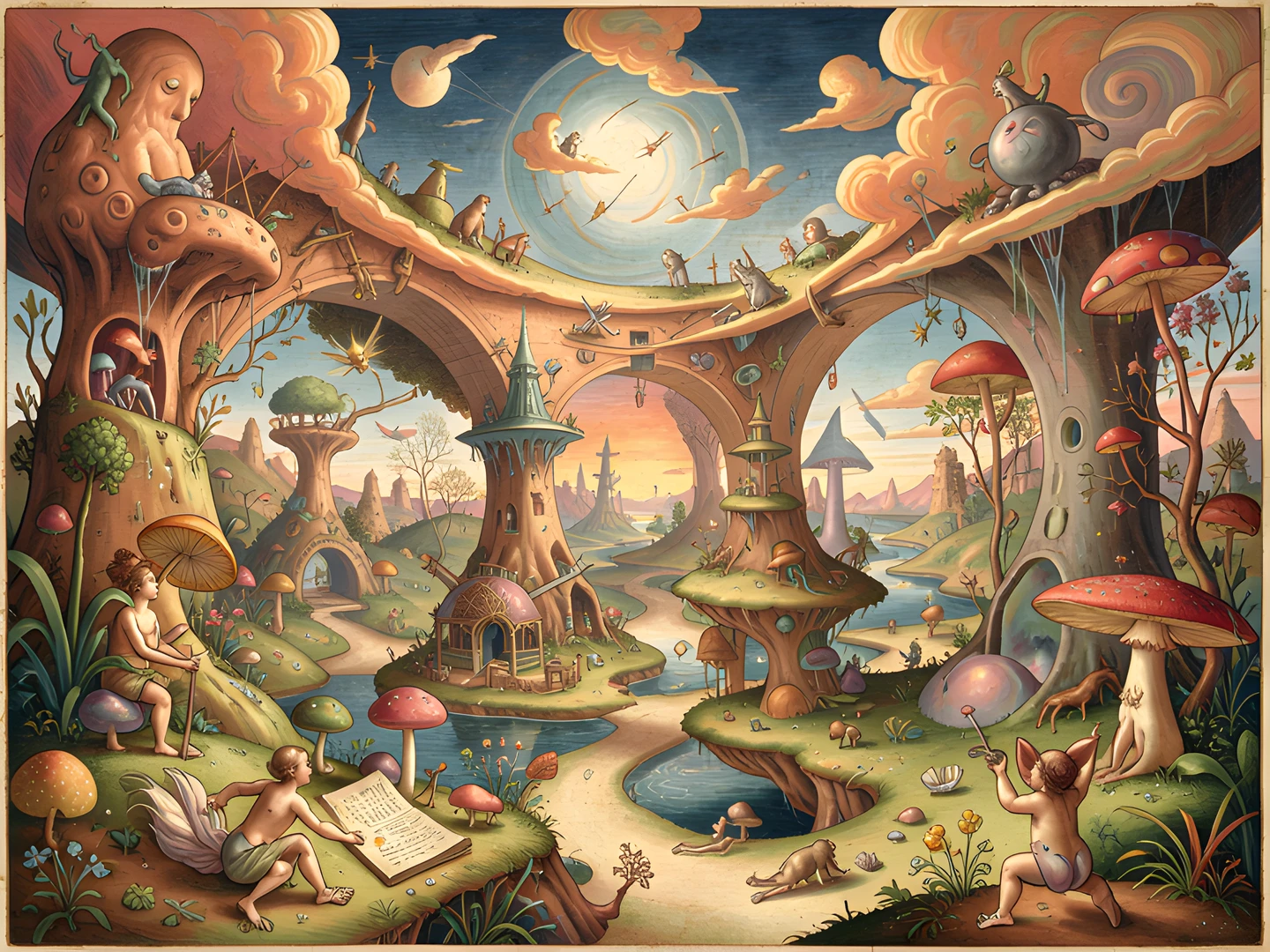 Fantasy Castle Garden