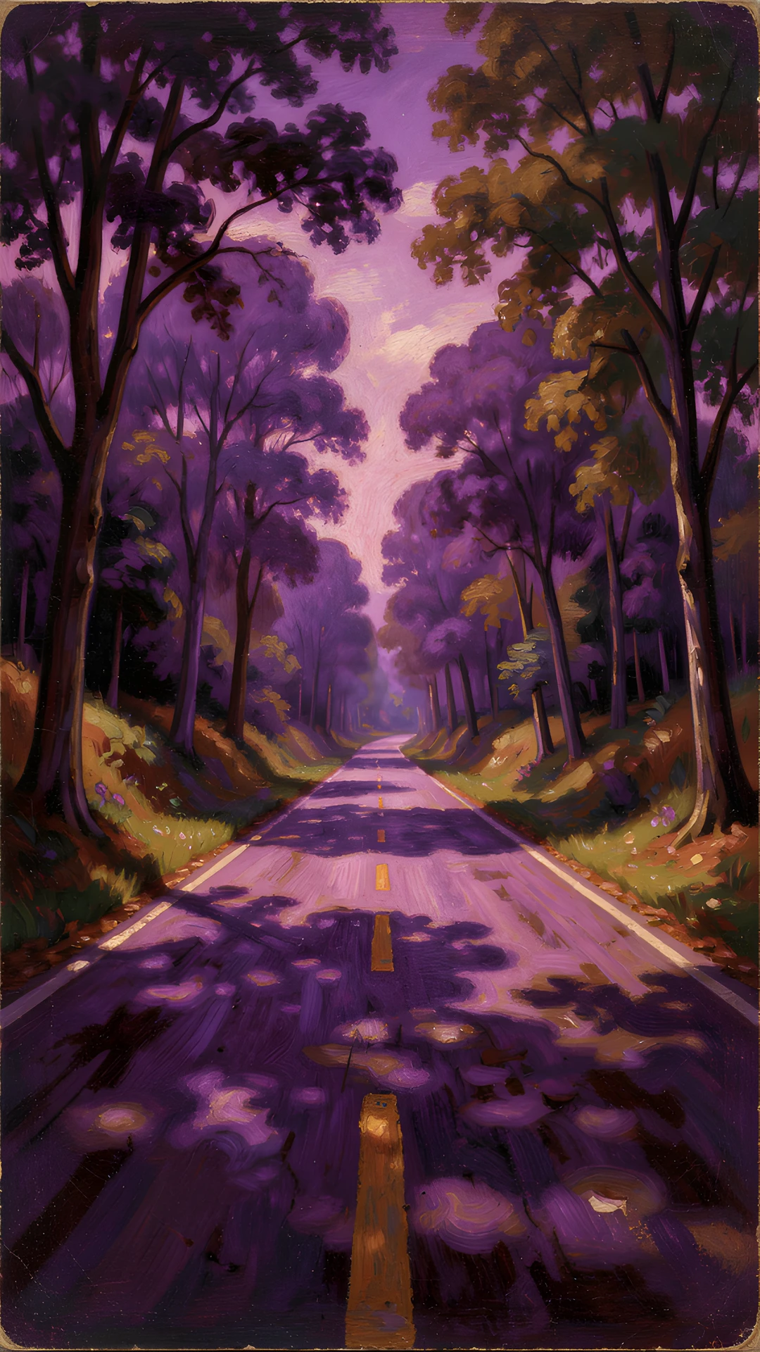 Rainy Night Cityscape