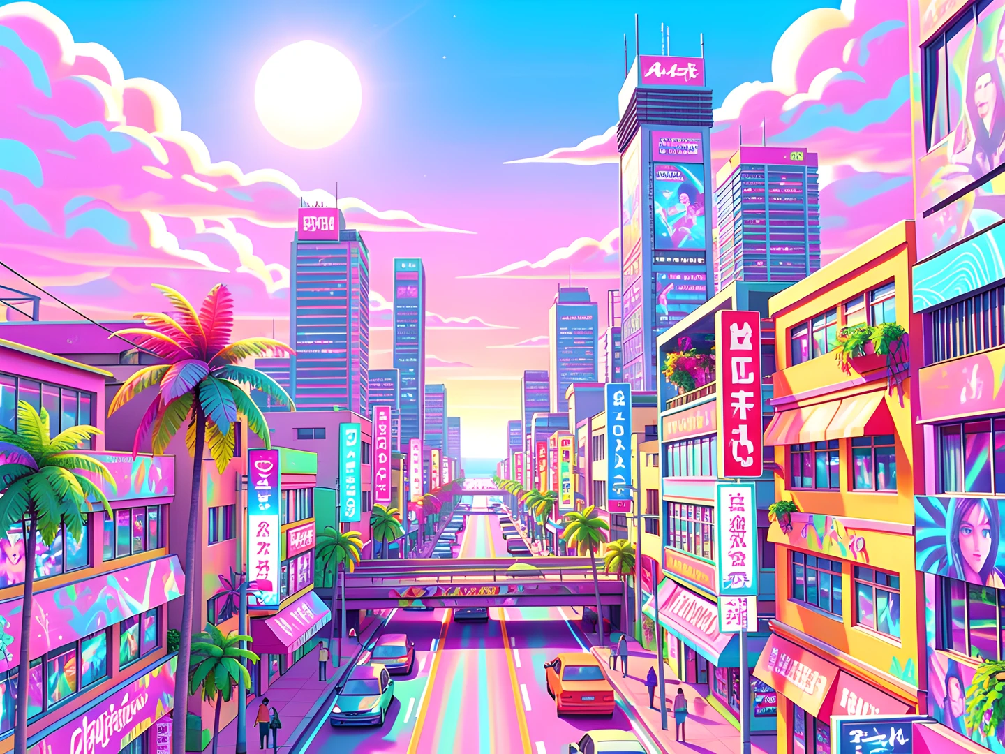 Cityscape Dreams Desert